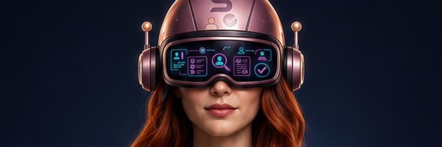 Primer plano de Sofi — Reclutadora IA