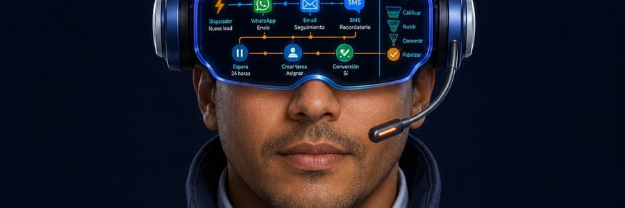 Primer plano de Fernando — Especialista en Automatización CRM IA