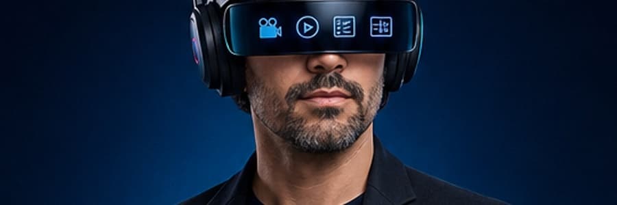 Primer plano de Gaspar — Productor de Contenidos Audiovisuales IA