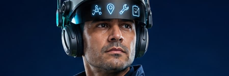 Primer plano de Mario — Coordinador de Redes y Cuadrillas IA
