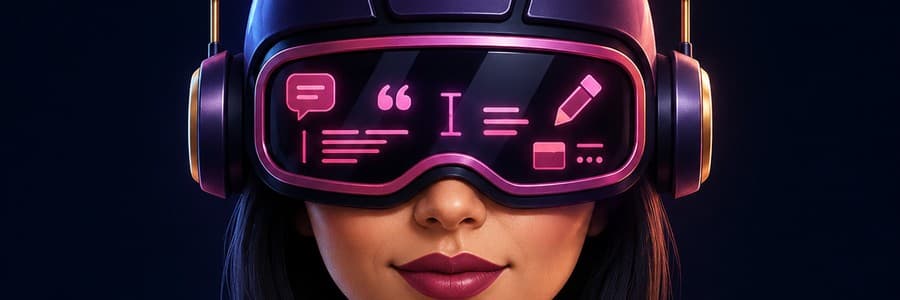 Primer plano de Nina — Copywriter IA