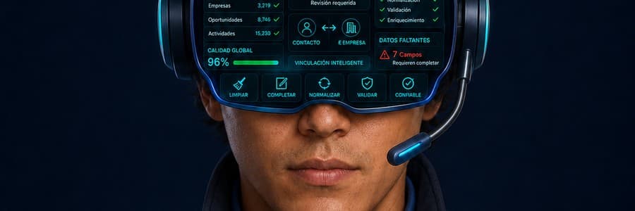 Primer plano de Ramiro — Especialista en Datos y Calidad de CRM IA