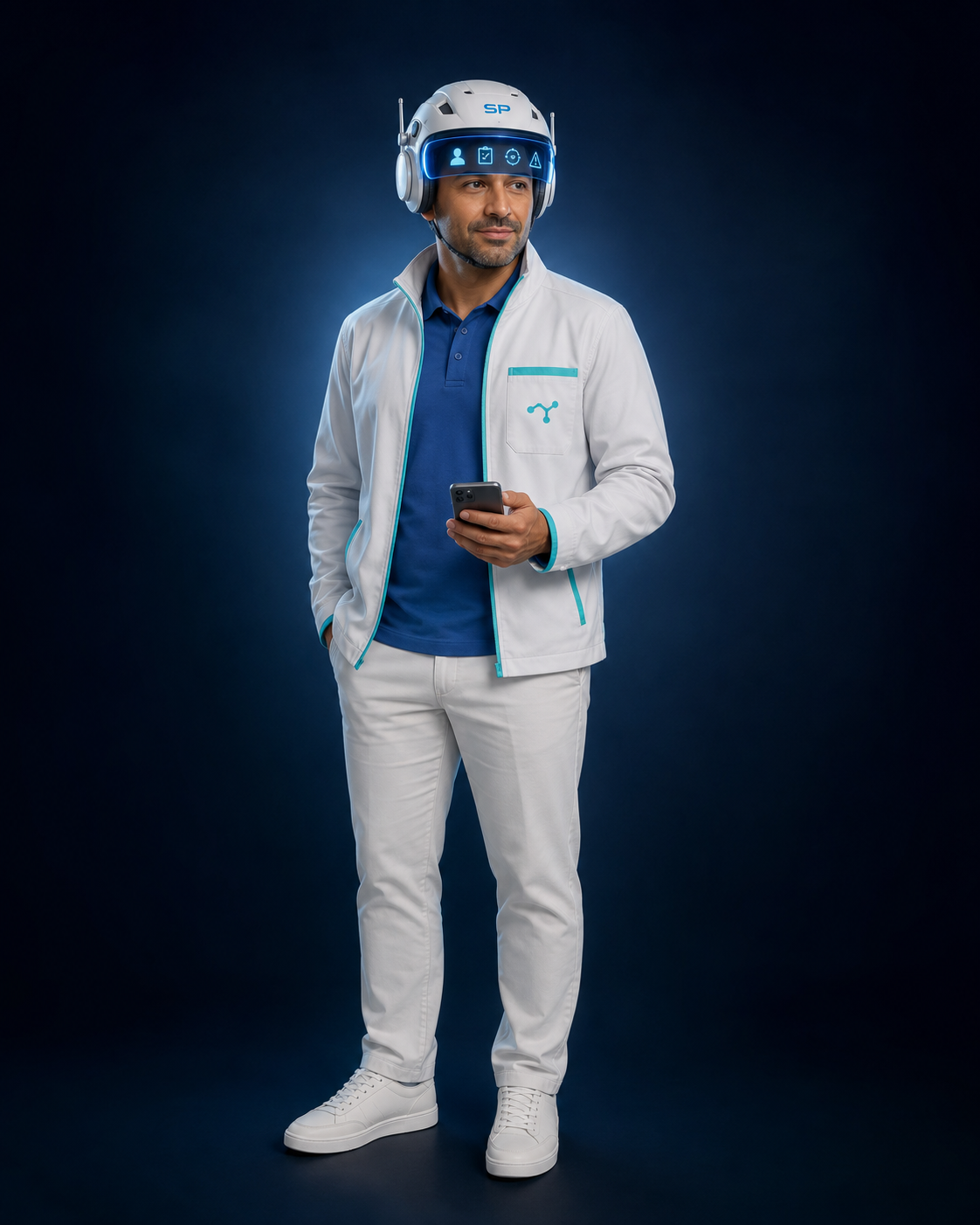 Cuerpo completo de Ezequiel — Coordinador de Seguimiento de Pacientes IA