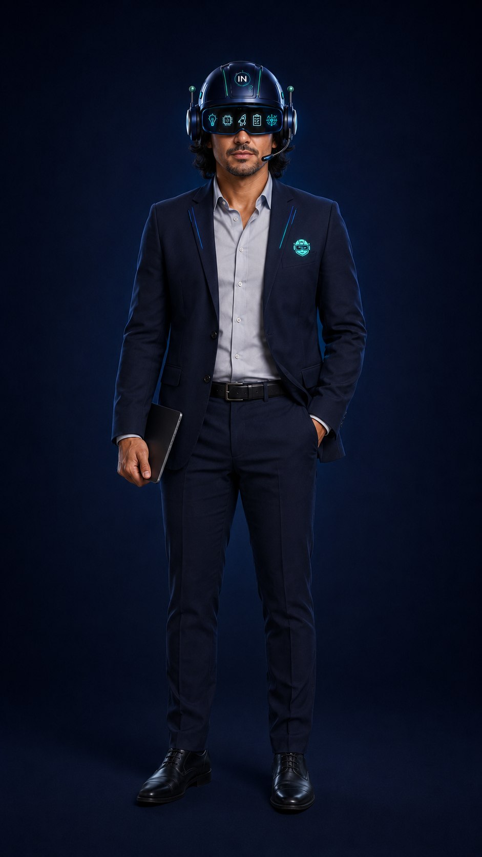 Cuerpo completo de Ignacio — Especialista en Innovación y Scouting Tecnológico IA