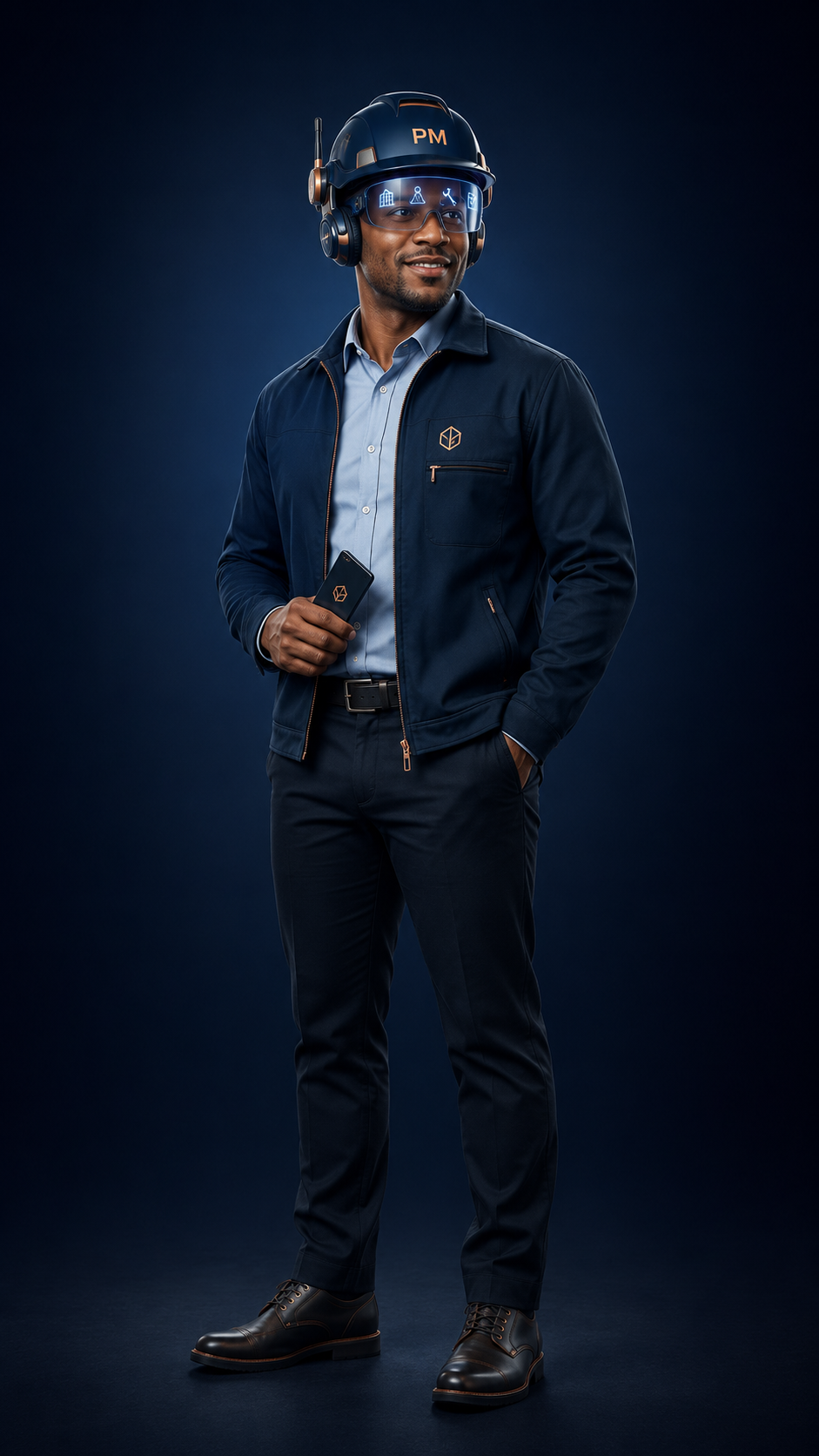 Cuerpo completo de Lautaro — Supervisor de Obra y Control de Avance IA