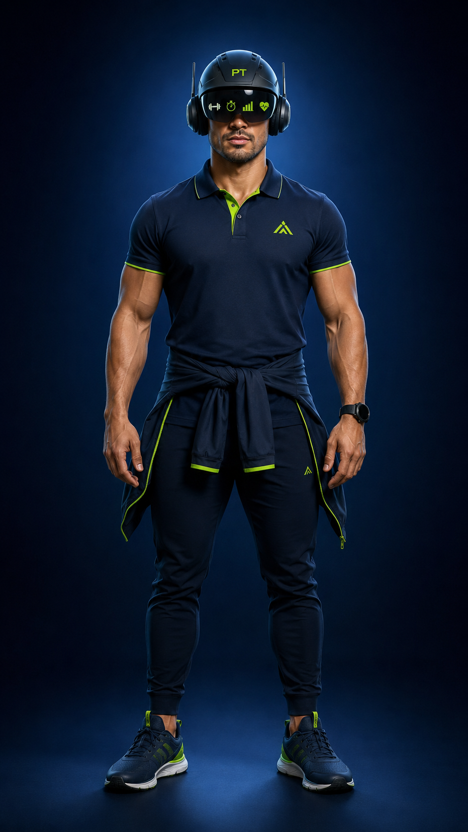 Cuerpo completo de Leonel — Entrenador Personal IA