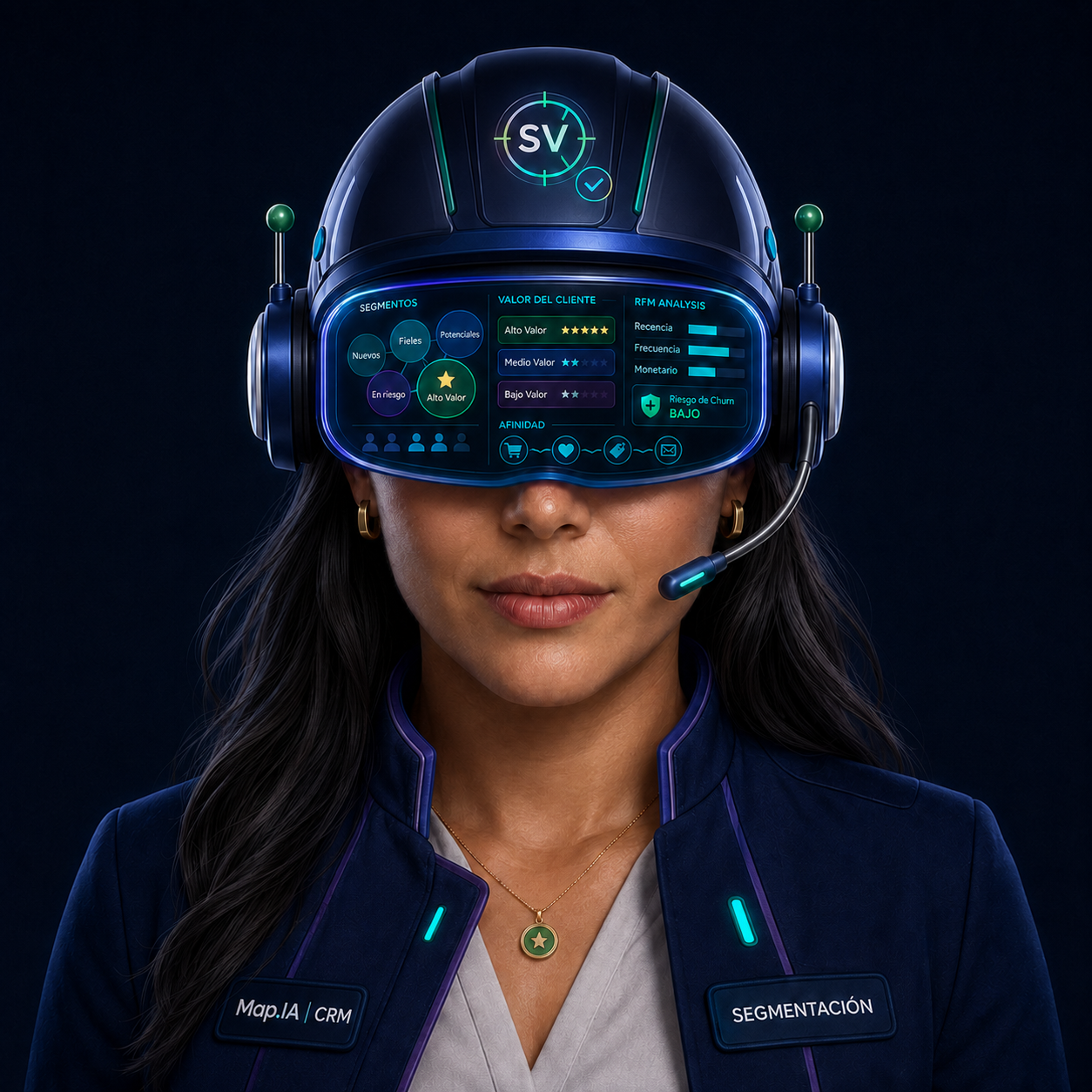 Verónica - Analista de Segmentación y Valor del Cliente IA